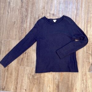 J. Crew Blue Crew Neck Sweater